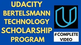 Udacity Bertelsmann Scholarship 2021|Udacity Free Nanodegree Scholarship 2021