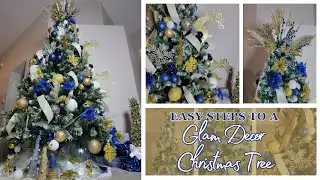 INEXPENSIVE!!! Glam Christmas Tree Tutorial