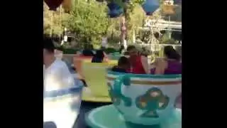 Disneyland Teacups Time Lapse!