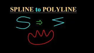 🔥Spline command in autocad  !! SPLINE command tutorial