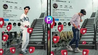 picsart Instagram profile photo editing/Insta viral🔥 photo editing