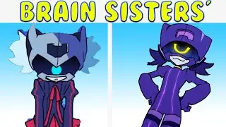 Friday Night Funkin' - BRAIN SISTERs' [DEMO] FULL WEEK [FNF MOD/HARD]