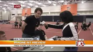 RIT on TV: Imagine RIT Preview - Biometrics Tracking Apparel