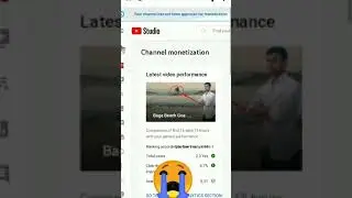 your channel has not been approved for monetization || Reused content not monetization approved