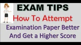 TIPS FOR STUDENTS  BEFORE EXAMINATION Explained briefly (100% IMPLEMENTATION )