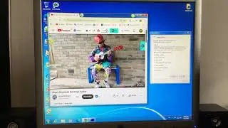 Angry Musician Destroys Guitar Has BSOD BIOSTAR