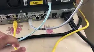Connect Cisco Router to your home ISP Router using Putty on Linux ايصال روتر سيسكو حقيقي لروتر منزلي
