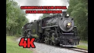 630 and 4501 Summerville Steam Doubleheader