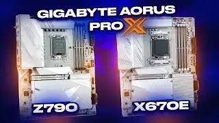 Белые PRO X от AORUS: Обзор X670E Aorus Pro X и Z790 Aorus Pro X! Про белые платы Гигабайта.
