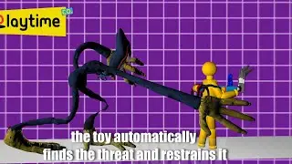 Grey PROTOTYPE HAND Poppy Playtime Chapter: 4