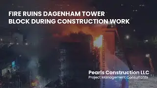 Fire ruins Dagenham tower block during construction work