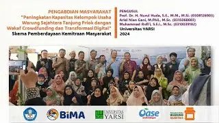 Wakaf Crowdfunding Untuk UMKM | Pengabdian Kepada Masyarakat | Prof. Dr. Nurul Huda, SE., MM., MSi.
