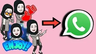 How To Add Bitmoji To Whatsapp | Easy Tutorial