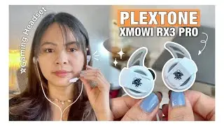 PLEXTONE XMOWI RX3 Pro Gaming Headset Unboxing and Testing (Short Video) ❤︎ Emmy Lou