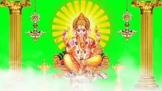 Trending Ganeshochav Ganesh chaturthi greenscreen//Srigreen