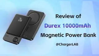 20W | Review of Durex 10000mAh Magnetic Power Bank