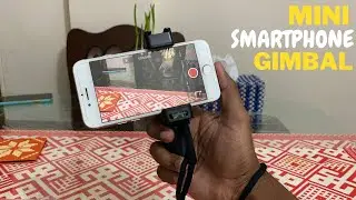 F-Mount mini gimbal for mobile phone | Puluz handheld Grip Rig mount Review