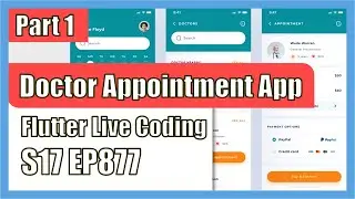 [Flutter] Flutter Live Coding EP877 (Doctor Appointment App Part 1)