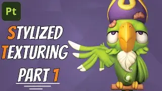 Stylized Texturing in Adobe Substance 3D Painter - Part 1