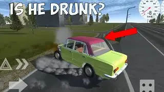 Loss of Control Crashes Car Simulator - Insane Drift on a Russian Car Android
