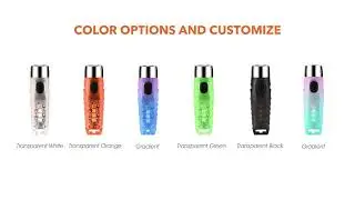 S12 keychain flashlight video