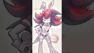 ♡🖤🐰🌺[Shadow the hedgehog Bunny]🌺🐰🖤♡//Alight Motion edit 