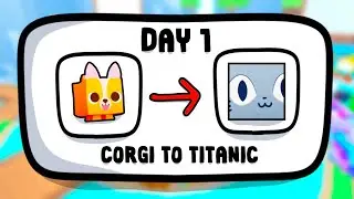 Corgi to titanic #1 40M GEMS! Pet Simulator 99