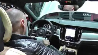 Volvo S90 Dash Cluster & Interior Look Around