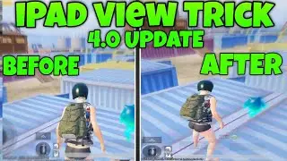 How to Unlock ipad view PUBG mobile in 4.0 UPDATE | ipad view PUBG Mobile 4.0 | bgmi 4.0 ipad view 