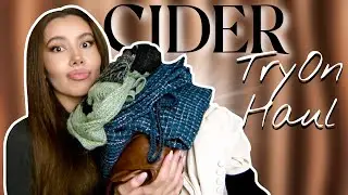 CIDER - Try On Haul✨ | Valeria Greb