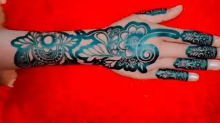 beautiful sticker mehndi design