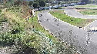 Minigp practice crash pilot ok