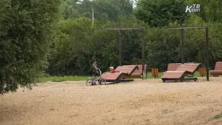 Благоустройство городского пляжа. Зарайск