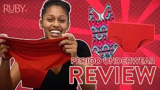 Period Underwear & Swimwear Test + Review from Ruby Love 💕 Pad User Customer