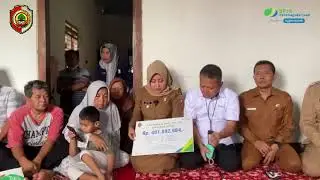 TAKZIAH IBU BUPATI TAKZIAH KEPADA AHLI WARIS KORBAN KECELAKAAN KERJA