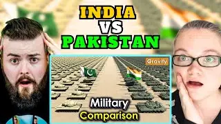 India Vs Pakistan Military Power 2024 | Irish Couple REACTION!