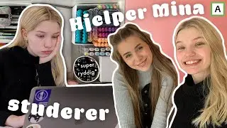 En Dag i Livet Mitt 🌸 Hjelper Mina å Organisere og Livet på Universitetet | Madeleine Macerly Borge