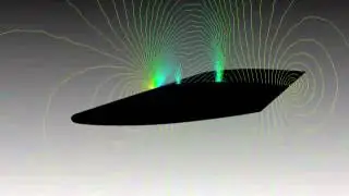 SimCafe: 3D Wing Pressure Contours Animation