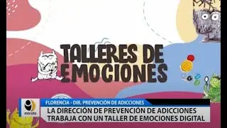 La dirección de prevención de adicciones trabaja con un taller de emociones digital
