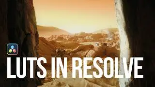 Davinci Resolve - Using LUTS on Renders & Footage (BASIC) | VFXHUT