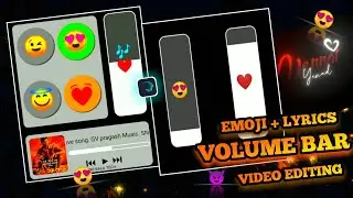 Trending Volume Bar and Emojis😍 Video Editing 😎 / alightmotion video editing tutorial tamil