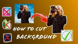 How to cut background image from photo || Easiest way to cut background within 2 mins |