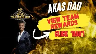 AKAS DAO - View Team Rewards