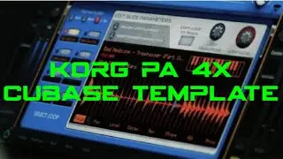 KORG PA 4X TEMPLATE CUBASE MIDI SETTING