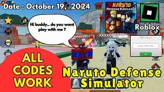 *All Codes Work* Naruto Defense Simulator Roblox, October 19, 2024