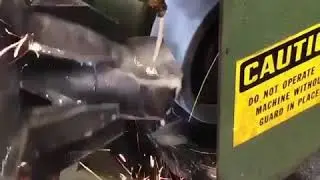 Drill sharpening on grinding