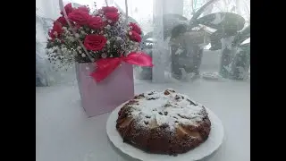 Шарлотка шоколадная.