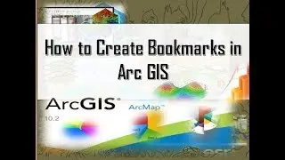 How to Create Bookmarks in Arc GIS |Bookmark Place|Bookmark Manager| 2019|  Tutorial 20