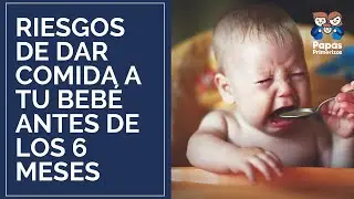 Te explicamos los peligros de dar alimentos sólidos a tu bebé antes de tiempo.
