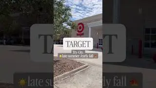 Target Try On Haul: late summer / early fall fashion finds! 